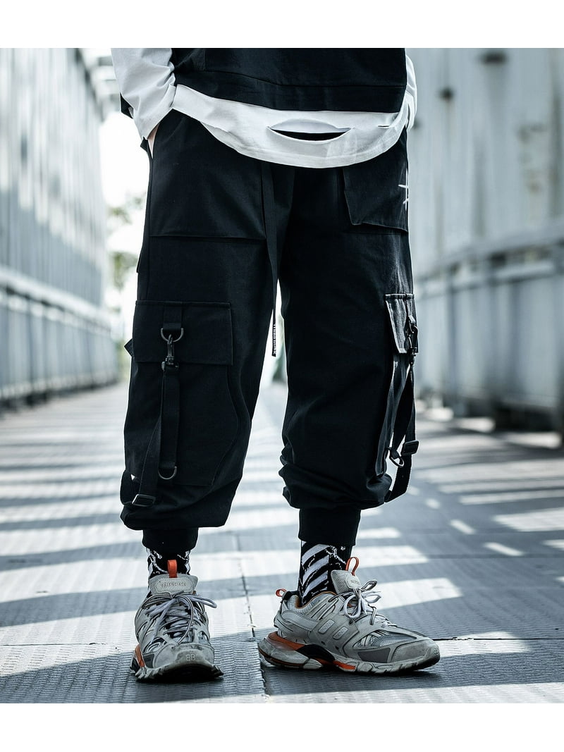 CYBER STREET UNISEX SET UP【GRAY x BLACK】 cyber-hoodie-techwear-