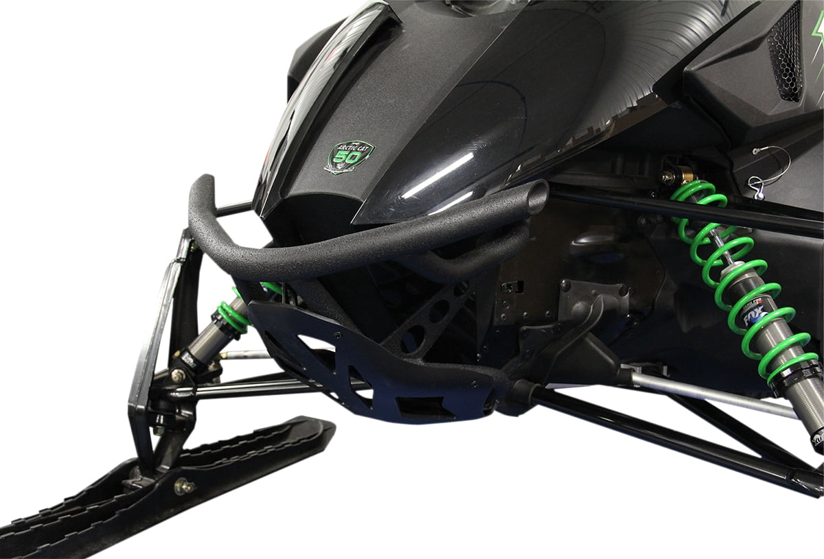 Skinz Protective Gear Front Custom Aluminum Bumper Black ACFB400BK