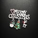 thumbnail image 3 of Broche de Navidad Cervatillo Muñeco de nieve Árbol de Navidad Ramillete Aleación Diamante Gota Aceite Broche de Navidad Broche, 3 of 6