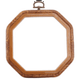 thumbnail image 3 of 12PCS Octagon Embroidery Hoops Imitated Wood Hoop Set Display Frame for Art Craft Handy Sewing and Hanging, 3 of 8