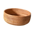 thumbnail image 1 of Cesta de ratán, cesta de almacenamiento, cesta para servir alimentos, bandeja decorativa para servir Grande, 1 of 9