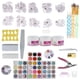 thumbnail image 1 of Nail Arte Conjunto de Herramientas de Manicura, Cepillo de Pintura, de , de Pulido, Pegmento, etc Sunnimix Beauty Nail Art Necessory, 1 of 8