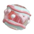 thumbnail image 4 of Cuentas de resina pintadas, cuentas para manualidades, decoración, cuentas espaciadoras de colores variados para pulseras, llaveros, accesorios, diade C17x17mm, 4 of 8