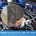 thumbnail image 4 of Hebilla Universal de Nailon para Bridas, 100PCS Cinchos de Plastico, Bridas de Plastico Autobloqueantes, Sinchos para Tolvas de Alta Resistencia para Reparación de Automóviles, Hogar, Exterior, 4 of 4
