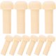 thumbnail image 2 of Beige Wooden Pegs for Decoration 10pcs Unfinished Craft Accessories Versatile Furniture and Toy, 2 of 5