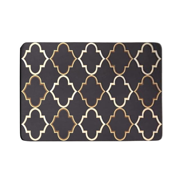Bathroom Floor Mat,Fall Door Mats Absorbent and Quick Drying Diatomaceous Mud Floor Mat, Bathroom Foot Mat, Toilet Door Mat, Entry Foot Mat Fall Door Mat,Absorbent Floor Mat