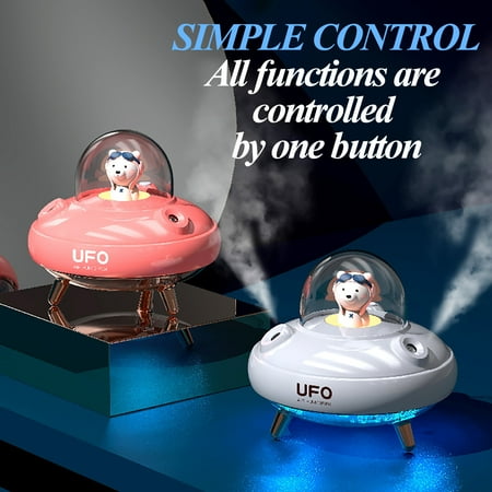 

Mini Double Spray Colorful Night Light Bedroom Sprayer Humidifier
