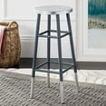 thumbnail image 1 of Safavieh Kenzie Iron Silver Dipped 30" Barstool, 1 of 5