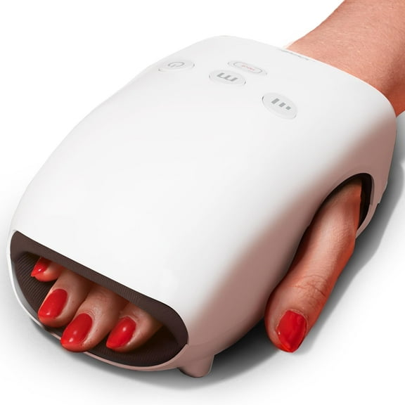 SEALY Premium Cordless Hand Massager with Heat and Compression – Rechargeable, Portable, Adjustable Intensity, Relaxation for Hands and Fingers
