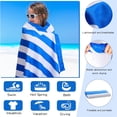 thumbnail image 4 of Beach Towel,35"x71" Microfiber Beach Towels for Travel, Absorbent Quick Dry Towel for Swimmers Pool Sand Proof Beach Towels for Women Men Girls Kids, Beach Accessories, 4 of 7