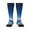 2 Black-1, variant on Starry Night Ocean View Knee Socks, High Socks Long Stretchy Sock Women Knee High Stocking, Long Socks for Women