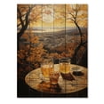 thumbnail image 3 of Designart "This Golden Brew of Beer I" Food & Beverage Print on Natural Pine Wood, 3 of 5
