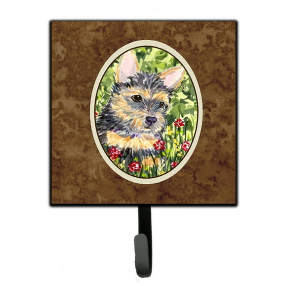 Carolines Treasures SS8893SH4 Norwich Terrier Leash Holder or Key Hook, Small, Multicolor