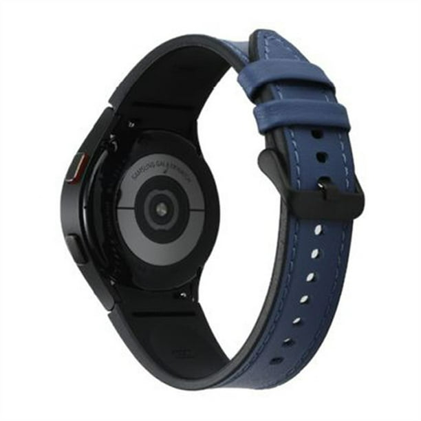 No Gaps Leather strap For Samsung Galaxy Watch 4 classic 46mm 42mm 44mm