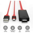 thumbnail image 1 of Jinsinto Lightning to HDMI Cable Adapter Red, 1 of 5