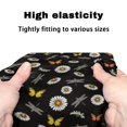 thumbnail image 7 of HELLHERO Dragonflies Daisies Seat Back Cover & Rollator Walker Seat Back Cover with Anti-Slip Cover Easy Install Waterproof Breathable, 7 of 7