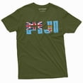 thumbnail image 5 of Men's Fiji Shirt Fiji Patriotic Shirt Fiji National Flag Tee Fijian Gifts Fijian Shirts, 5 of 7