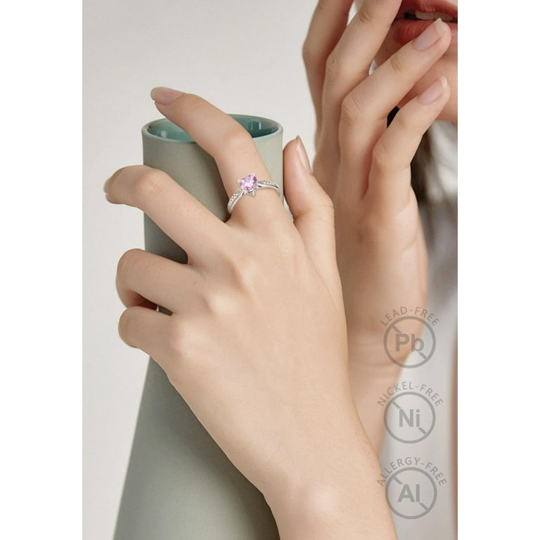 Cute birthstone sale rings