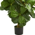 thumbnail image 3 of Nearly Natural 3.5' Fiddle Leaf Artificial Tree, 3 of 5