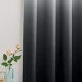 thumbnail image 7 of NICETOWN Gradient Blackout Curtain for Living Room Noise Reducing Grommet Modern Decorative Drapes for Bedroom, White to Black, W52 x L84, 2 Panels, 7 of 7