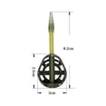 thumbnail image 1 of Inline Method Feeder Bait Thrower Carp Fishing Bait Holder Tool Feeders, 1 of 6