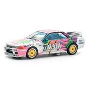 GTR R32 RHD #22 Axia Group A Japanese Touring Car Championship (1991) 1/64 Diecast Model Car by Pop Race