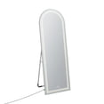 thumbnail image 6 of Impressions Vanity Stage Lite Arch Full Length Vanity Mirror (Silver), 6 of 7