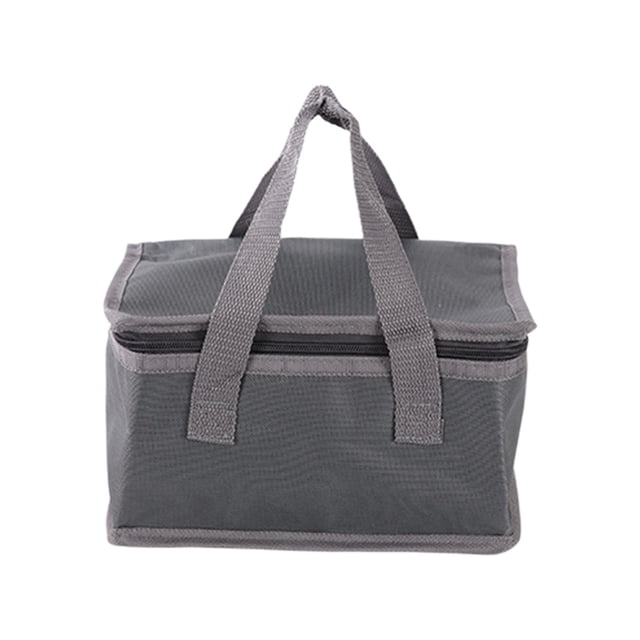 Bolsa isotérmica portátil para el almuerzo, bolsa térmica Oxford para alimentos con forro de papel de aluminio. Retiene el frío y el calor para comidas, bebidas y comestibles. Bolsa isotérmica