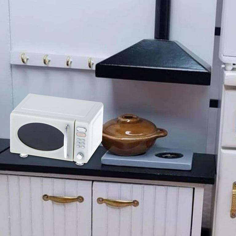 Retro Microwave Oven for Dollhouse