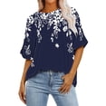 thumbnail image 2 of Shorts pour Femmes, Chemises pour Femmes, Mode Décontractée pour Dames, Chemise Ample à Manches Courtes Imprimée, 2 of 5