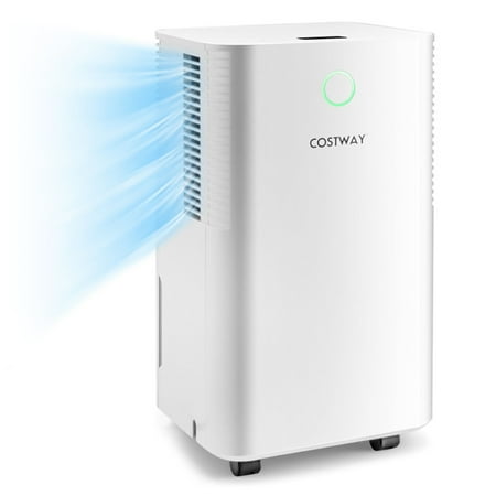 

Resenkos Smart Dehumidifier Humidity Control 1750 Sq. Ft 32 Pints Dehumidifier with Auto Defrost and 24H Timer Drain Hose-White