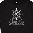 thumbnail image 3 of Inktastic Cape Cod Massachusetts Nautical Toddler Hoodie, 3 of 4