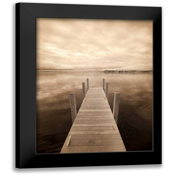 Nagler, Monte 12x14 Black Modern Framed Museum Art Print Titled - North Sky II