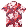 thumbnail image 1 of Monterey Club Men's Contrast Floral Print Golf Polo Shirt #1689, 1 of 2