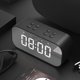 thumbnail image 5 of Gwong Electrónica Pantalla de espejo portátil LED Reloj despertador Bluetooth-Compatible con altavoz Reproductor de MP3 inalámbrico, 5 of 7