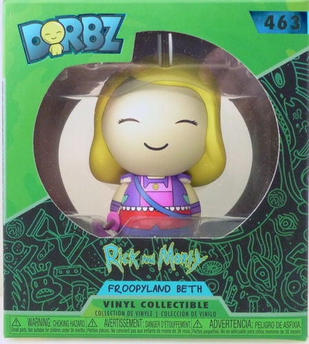 Funko Rick And Morty Dorbz Froopyland Beth Vinyl Figure NEW IN STOCK Collectible 