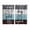Grey, variant on Laundry Room Kitchen Curtains Short 45 Inch Length, Wash Dry Fold Repeat Splicing Colorful Wood Grommet Top Bedroom Living Room Curtains, Light Filtering Cafe Curtain Drapes 2 Panels Set 84''x45''