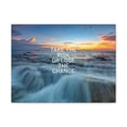thumbnail image 1 of L'art Mural Inspiré Prend le Risque d'Imprimer une Motivation Prête à Accrocher une Œuvre d'Art Non Encadrée, 1 of 8