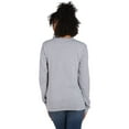 thumbnail image 2 of Hanes T-Shirt pour Hommes 5,2 oz COMFORTSOFT, L, Acier Pâle, 2 of 6