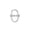 Silver, variant on O Shaped Ring Geometric Design Electroplated Alloy Ring Hand Decorated Jewelry For Women Fashion Accessory Everyday