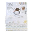thumbnail image 6 of Neat Solutions Unisex Newborn Muslin Burp 2 Bib 2 Pack, 6 of 6