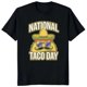 thumbnail image 1 of Camiseta del Día Nacional del Taco de México, camiseta ajustada con estampado de Taco Cinco de Mayo para hombre, camisetas nuevas para mujer, ropa para hombre, 1 of 6