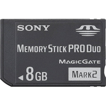 sony 8gb memory stick pro duo card