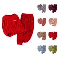 thumbnail image 1 of Pyjamas d'Hiver pour Femmes 2026 Ensemble de Pyjama Confortable et Chaud Col Rond, 1 of 4