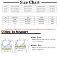 thumbnail image 3 of Women's Sports Bra Yoga Solid Sleeveless Cold Shoulder Casual Tanks Blouse Tops Intimates Bras for Women No Underwire Black M, 3 of 4