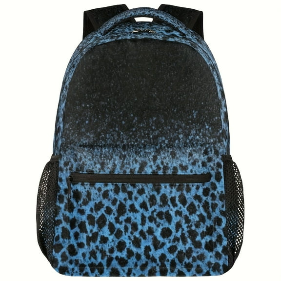 Blue Leopard Fade - Effect Backpack