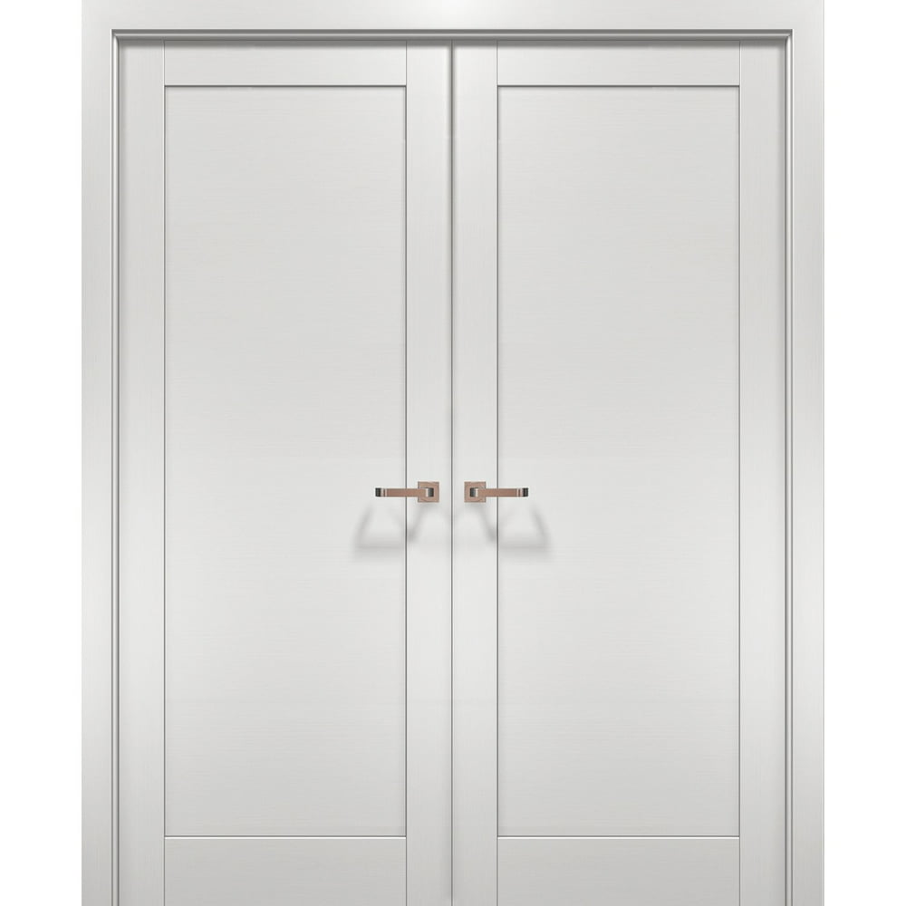 French Double Interior Doors 72 x 84 with Hardware