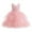 Pink, variant on FAOWME Toddler Girls Sleeveless Lace Butterfly Embroidery Princess Pageant Gown Party Evening Dress Wedding Dress For Child Clothes Fashion White 5-6 Years