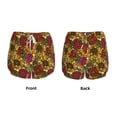thumbnail image 5 of Xecao's Sunflower for a double-layer running short for women, perfect for gym, tennis, and more, featuring a convenient pocket., 5 of 9