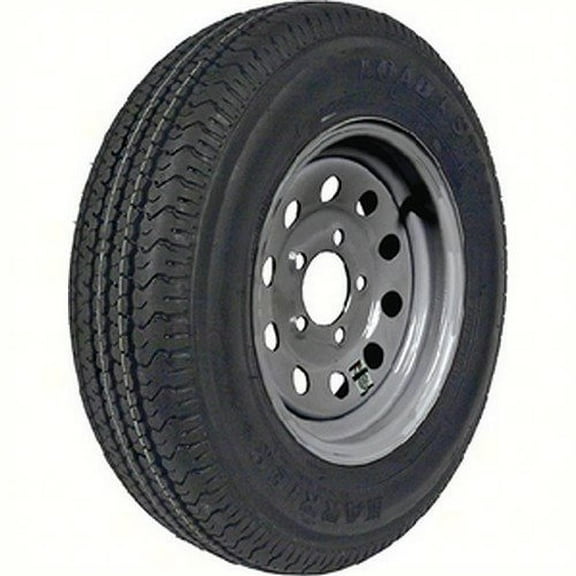 Loadstar 12" ST145/R-12 KR25 Radial Tire & Modular Wheel (Rim) Assembly with 1220 lb. Max Load